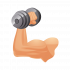 brawny-caucasian-arm
